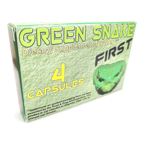 Green Snake First - 4db kapszula - alkalmi potencianövelő