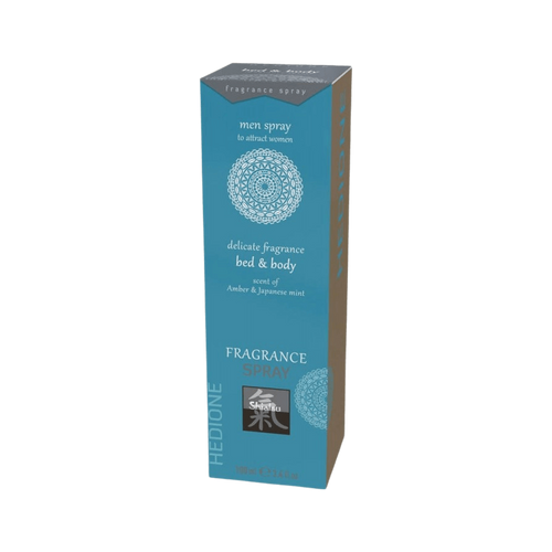 Bed &amp; Body Spray - Amber &amp; Japanese Mint 100 ml - Shiatsu - 