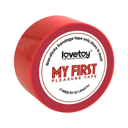 Lovetoy - My First kötöző (piros) - minőségi kötöző PVC anyagból