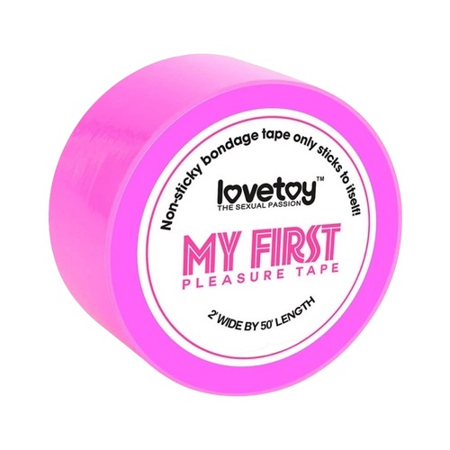 Lovetoy - My First kötöző (rózsaszín) - minőségi kötöző PVC anyagból