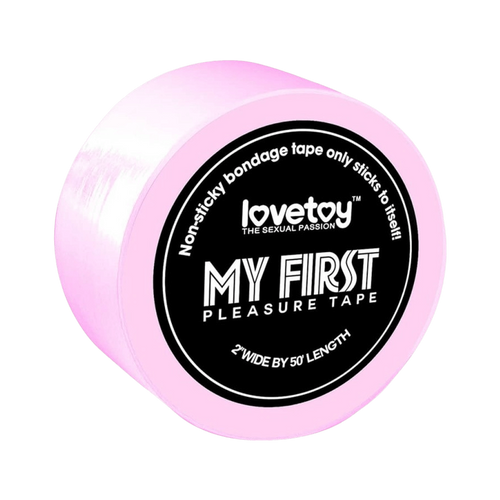 Lovetoy - My First kötöző (babarózsaszín) - minőségi kötöző PVC anyagból
