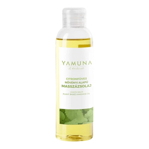 Citromfüves növényi alapú masszázsolaj - 250ml - színezék-, parabén- és paraffin mentes