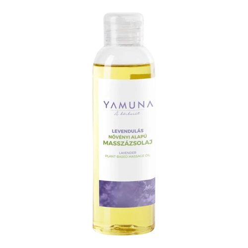 Levendulás növényi alapú masszázsolaj - 250ml - színezék-, parabén- és paraffin mentes