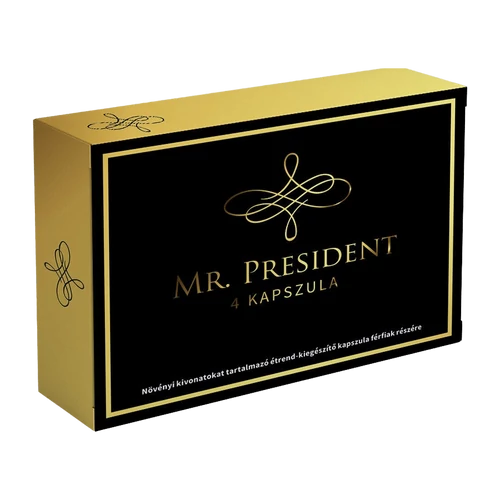 Mr. President - 4db kapszula - alkalmi potencianövelő
