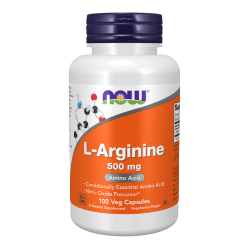 L-Arginine 500 mg - 100 kapszula - NOW Foods - 