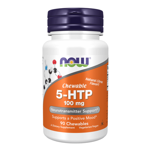5-HTP 100 mg - 90 rágótabletta - NOW Foods - 