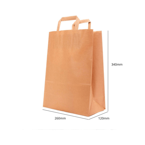 Papír táska 260x340x120 mm - az ár tartalmazza a termékdíjat