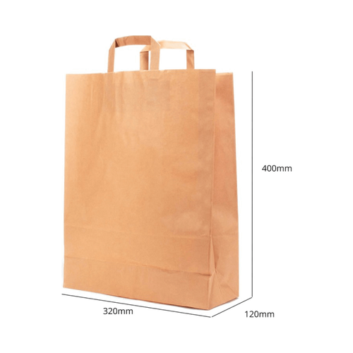 Papír táska 320x400x120 mm - az ár tartalmazza a termékdíjat