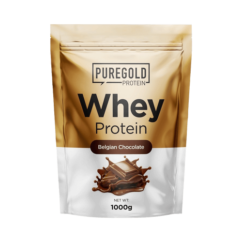 Whey Protein fehérjepor - 1 000 g - PureGold - belga csokoládé - 