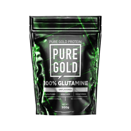 100% L-Glutamine - Ízesítetlen 500g - PureGold - 