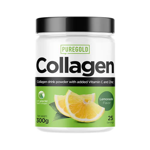 Collagen Marha kollagén italpor - Lemonade 300g - PureGold - 10.000mg Kollagén
