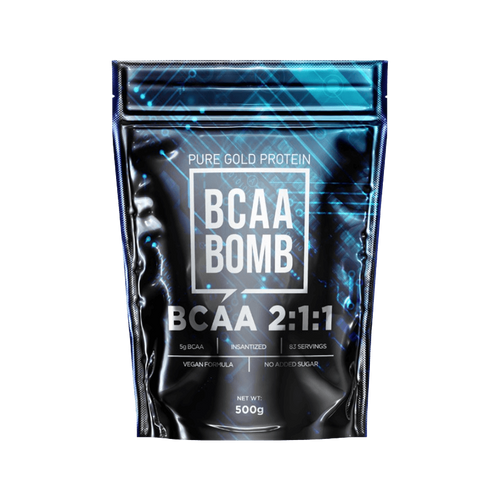 BCAA Bomb 2:1:1 500g aminosav italpor - Mango - PureGold - 