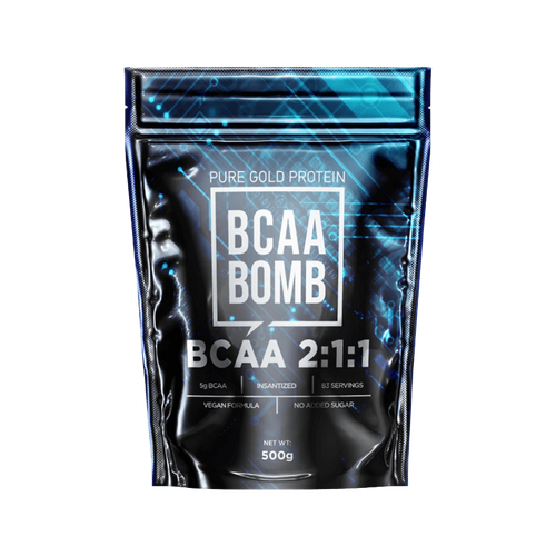 BCAA Bomb 2:1:1 500g aminosav italpor - Cola - PureGold - 