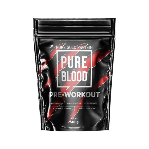 Pure Blood edzés előtti energizáló - 500g - Pink Lemonade - PureGold - 