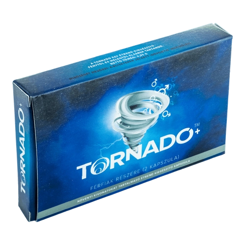 Tornado+ - 2db kapszula - alkalmi potencianövelő