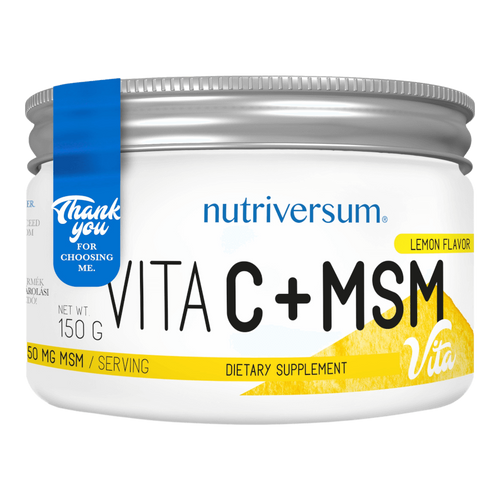 C+MSM - 150 g - VITA - Nutriversum - citrom - 