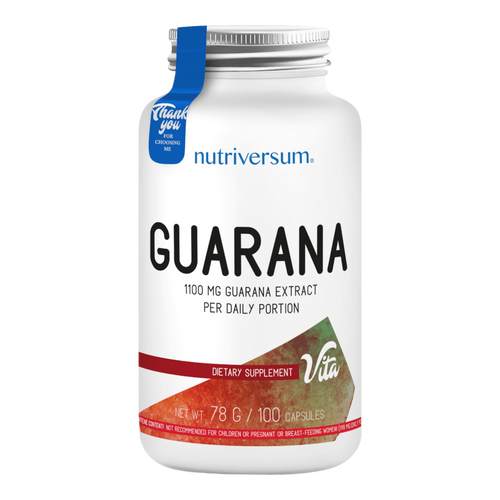 Guarana - 100 kapszula - VITA - Nutriversum - 