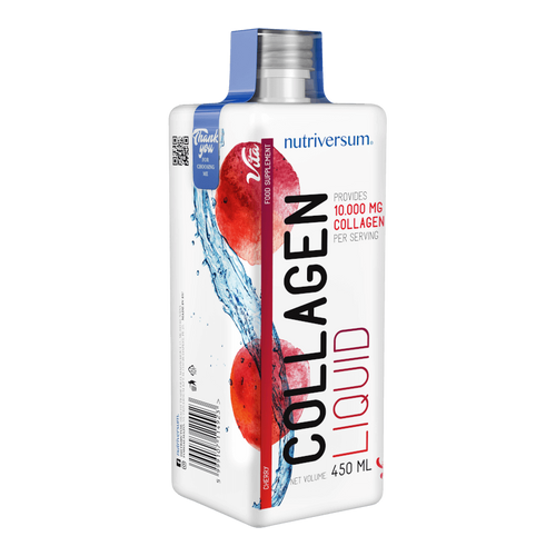 Collagen liquid - 10.000 mg - 450 ml - VITA - Nutriversum - cseresznye - 