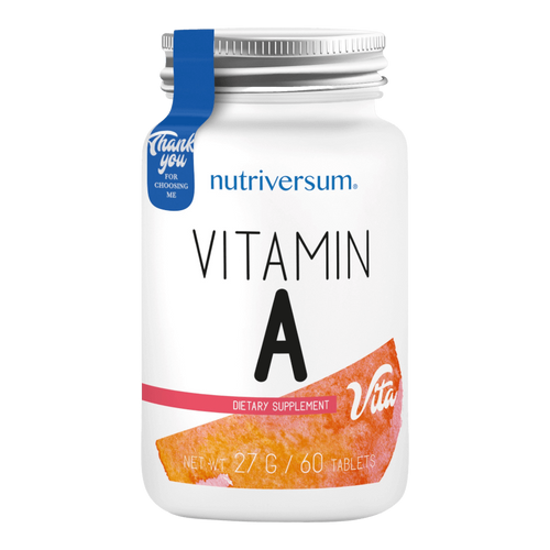 Vitamin A - 60 tabletta - VITA - Nutriversum - 