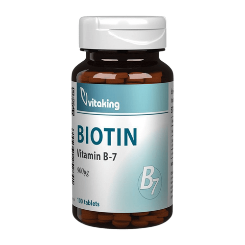 B-7 Vitamin - Biotin - 100 tabletta - Vitaking - 