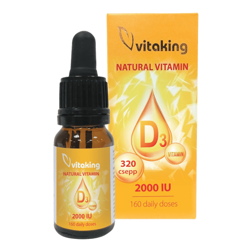 D3-Vitamin 2000NE cseppek 10ml - Vitaking - 