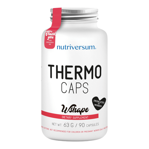Thermo Caps - 90 kapszula - WSHAPE - Nutriversum - diéta támogató hatóanyagok
