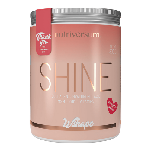 SHINE - 300 g - WSHAPE - Nutriversum - őszibarack - szépségápoló vitaminok