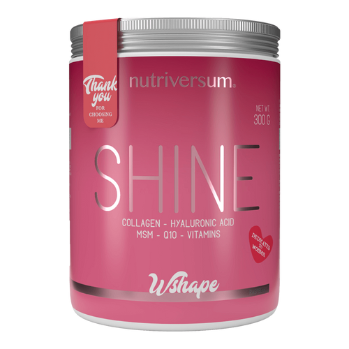 SHINE - 300 g - WSHAPE - Nutriversum - málna - szépségápoló vitaminok