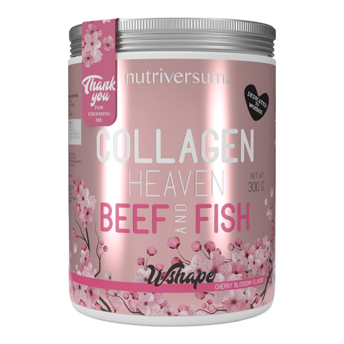 Collagen Heaven Beef&amp;Fish - 300 g - WSHAPE - Nutriversum - cseresznyevirág - 