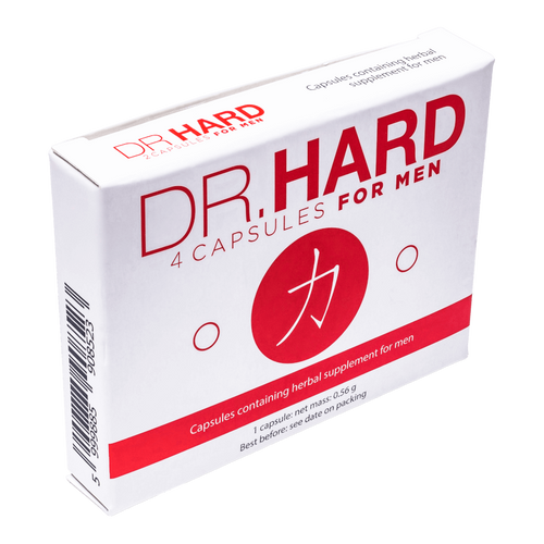 Dr. Hard - 4db kapszula - alkalmi potencianövelő