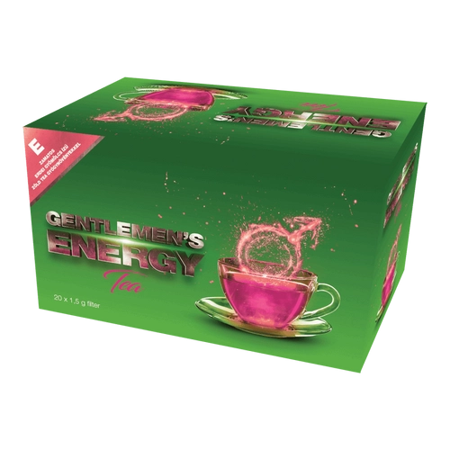 Gentlemens Energy Tea - Erdei gyümölcs - 20 filter - potencianövelő tea