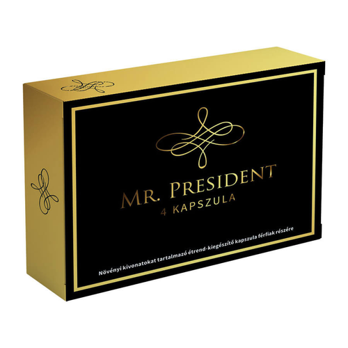 Mr. President - 4db kapszula - alkalmi potencianövelő