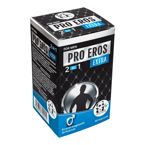 Pro Eros Extra 2 in 1 - 60db kapszula - folyamatos szedésű potencianövelő