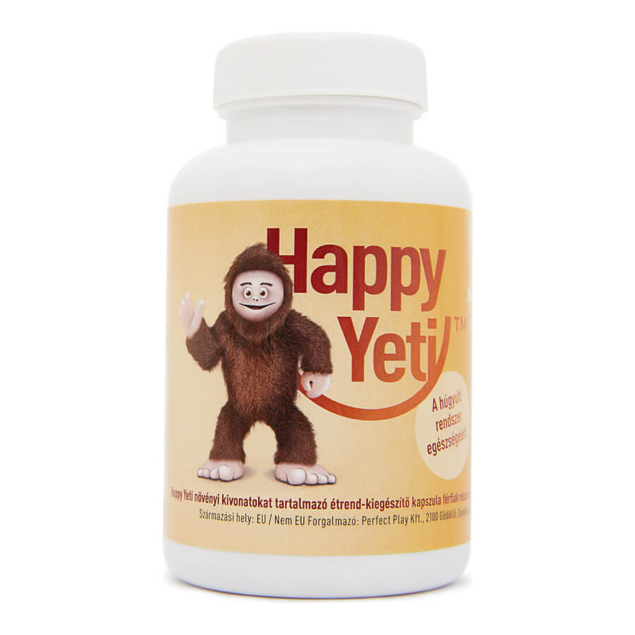 Image of Happy Yeti prémium prosztata kapszula férfi vizelési panaszokra - 60db kapszula