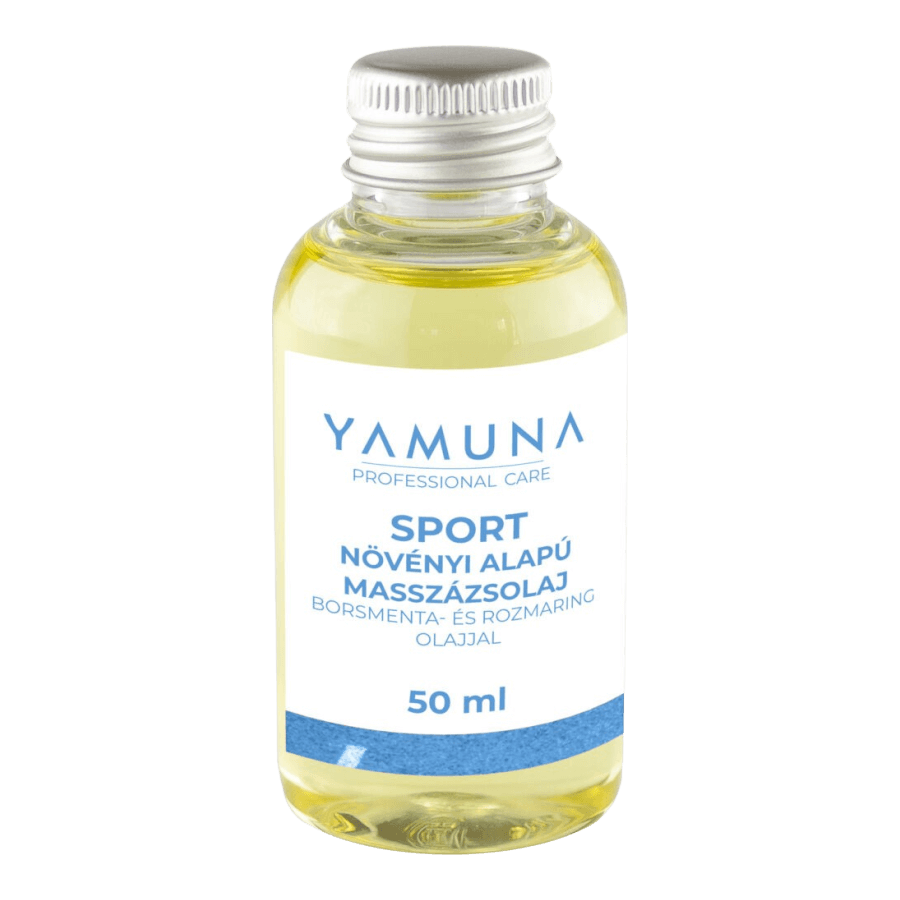 Image of Sport növényi alapú masszázsolaj borsmenta és rozmaring olajjal - 50ml