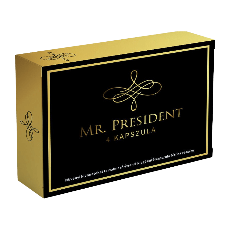 Image of Mr. President - 4db kapszula