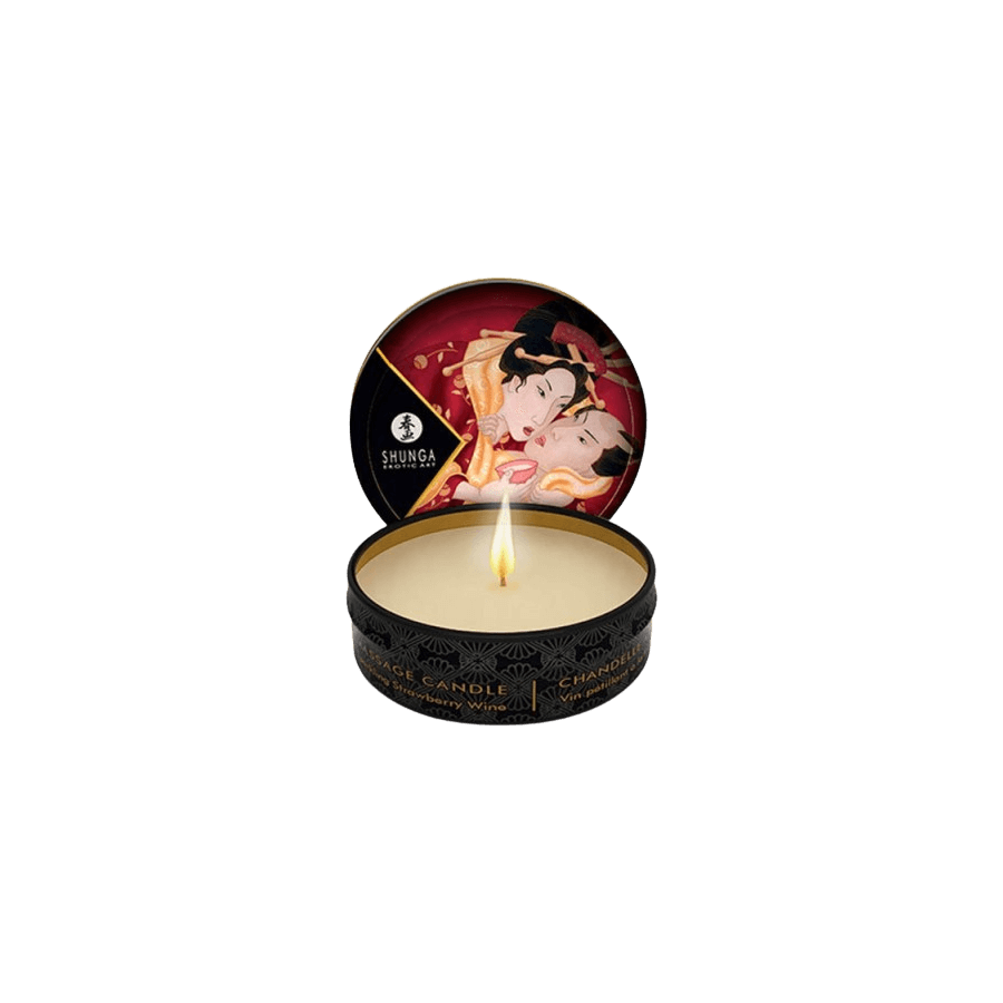 Image of Shunga - Masszázsgyertya Eper (30ml)