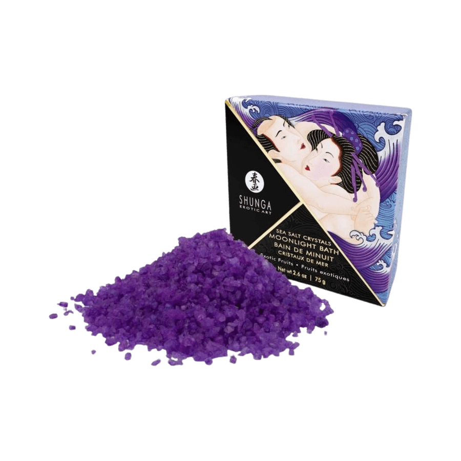 Image of Oriental Crystals Exotic Fruits fürdősó - 100% holt-tengeri sóból - 75g