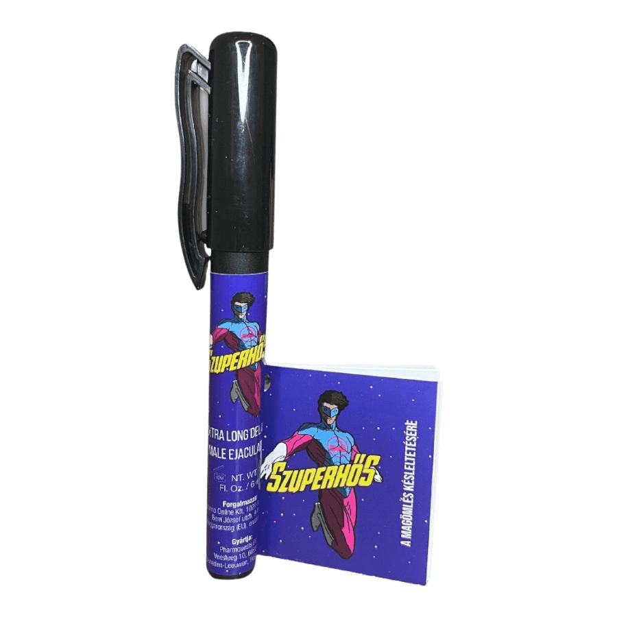 Image of Szuperhős magömlés késleltető toll - 6ml