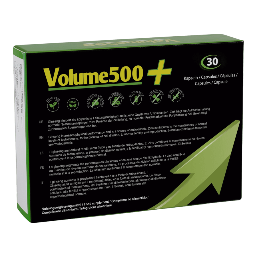Image of Volume500+ sperma mennyiség növelő - 30 tabletta
