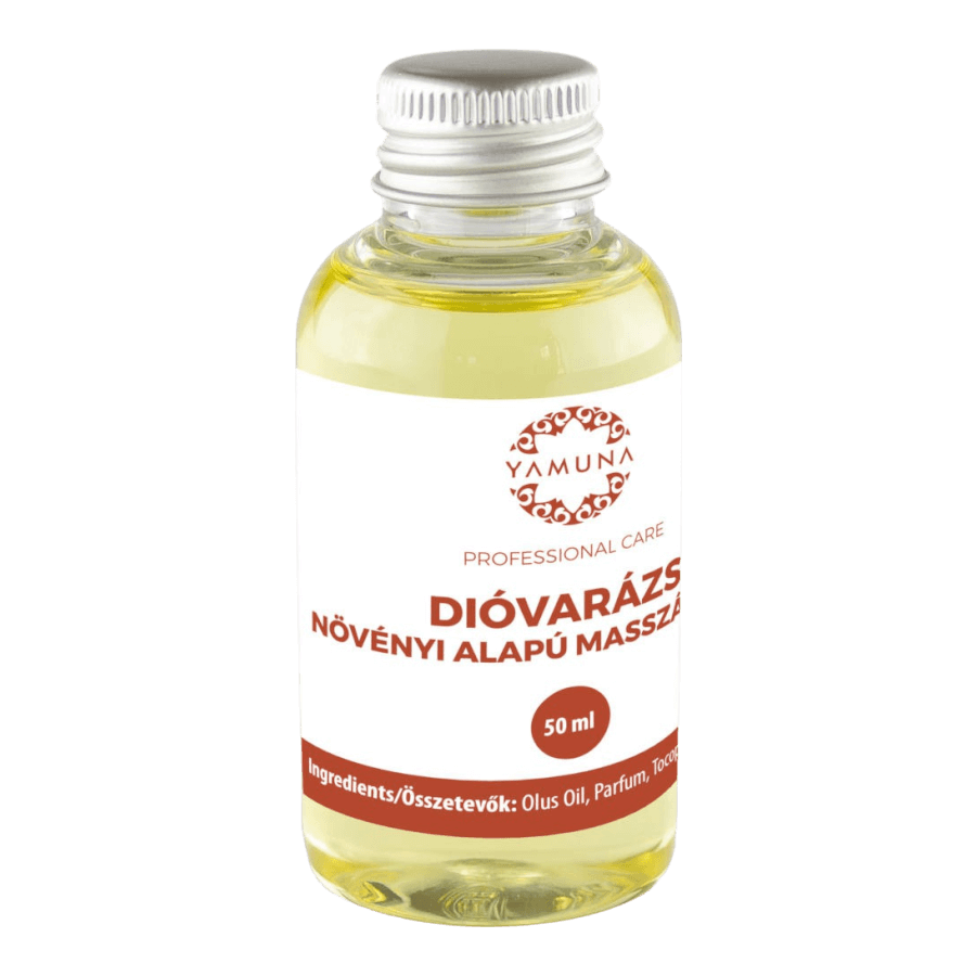 Dióvarázs növényi alapú masszázsolaj - 50ml Dióvarázs növényi alapú masszázsolaj - 50ml
