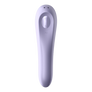 Kép 5/5 - Satisfyer Dual Pleasure Purple - csiklóizgató (lila) - csikló léghullámos izgatására