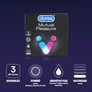 Kép 3/5 - Durex Mutual Pleasure óvszer (3db) - ejakuláció-késleltetős óvszer