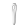 Kép 3/4 - Satisfyer Dual Pleasure White - csiklóizgató (fehér) - csikló léghullámos izgatására
