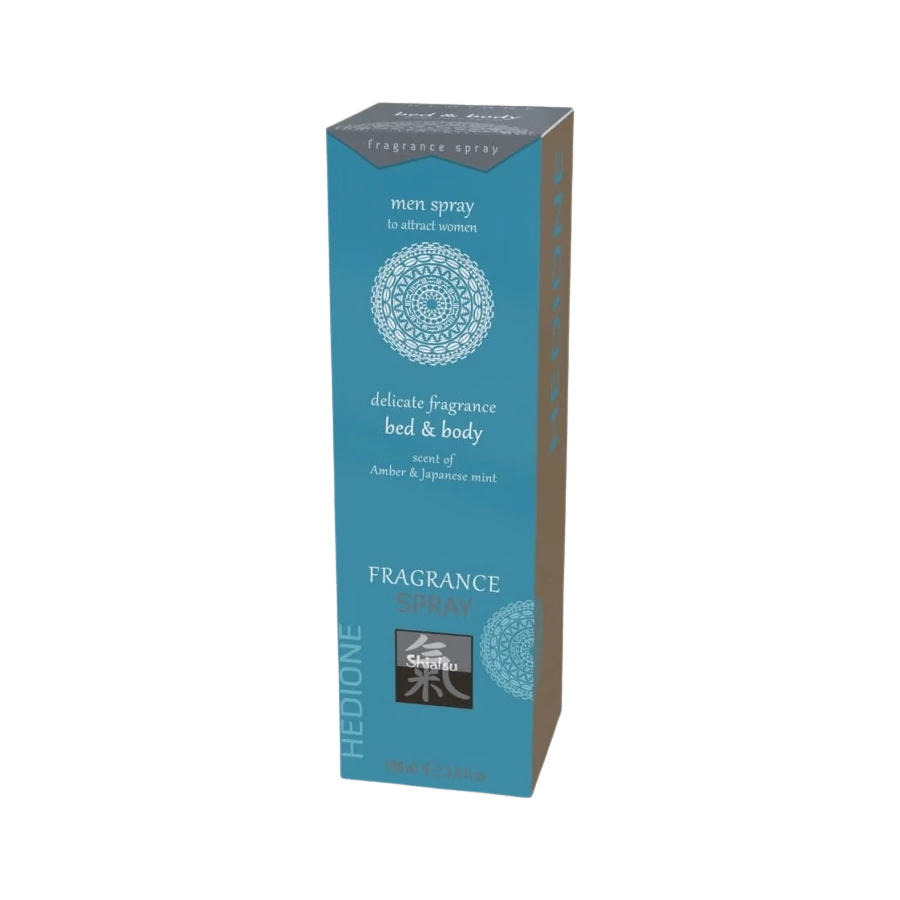 Bed & Body Spray - Amber & Japanese Mint 100 ml - Shiatsu (kifutó)