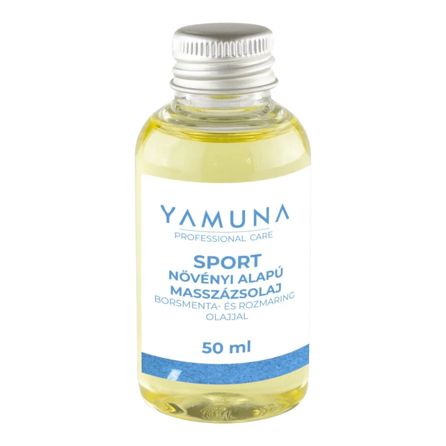 Sport növényi alapú masszázsolaj borsmenta és rozmaring olajjal - 50ml