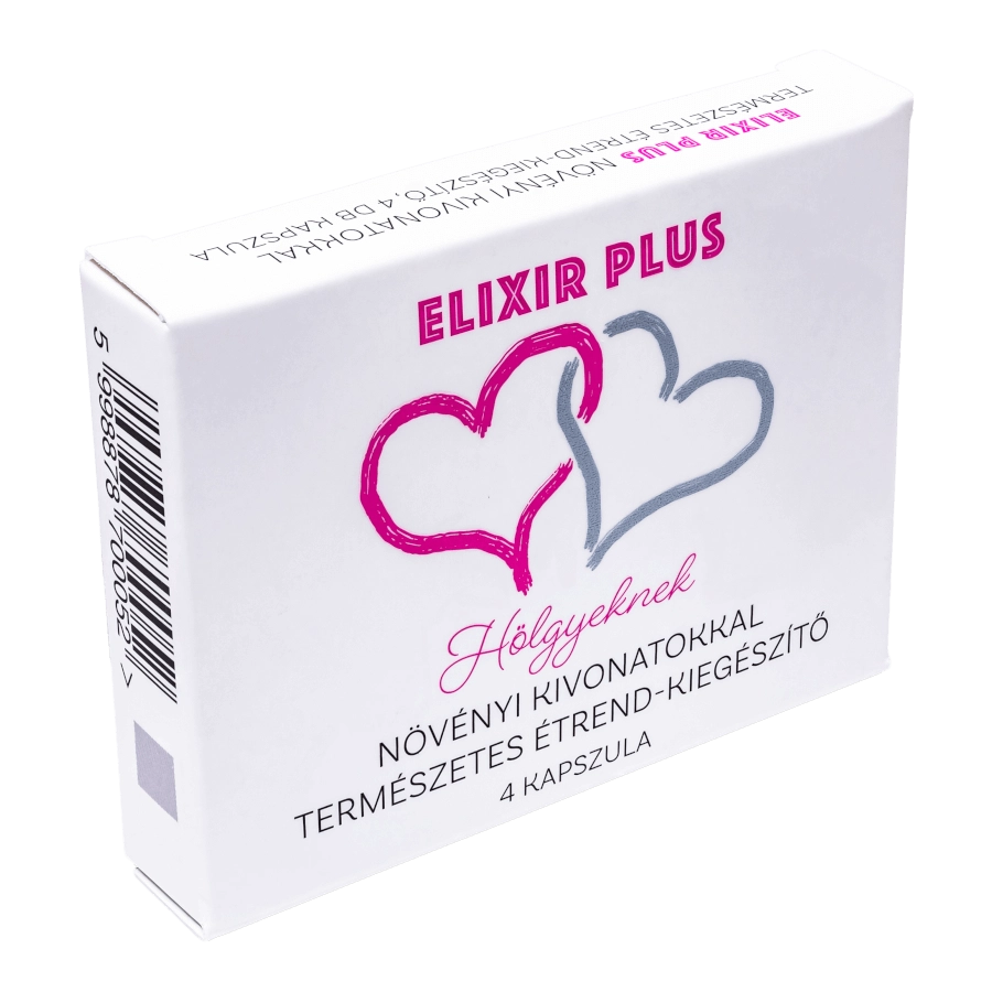 Elixir Plus vágyfokozó - 4db kapszula