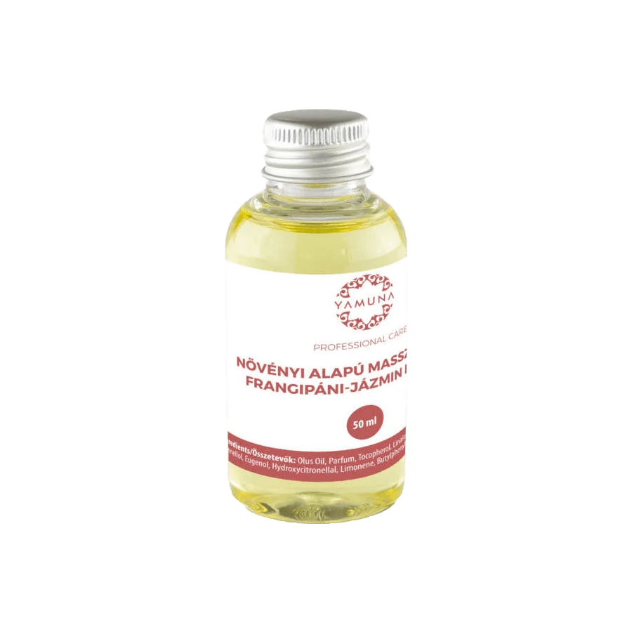 Frangipáni-Jázmin növényi alapú masszázsolaj - 50ml